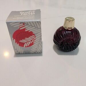 Avon Festive facets charisma cologne. New full. 1 fl. Oz. Red glass ornament.